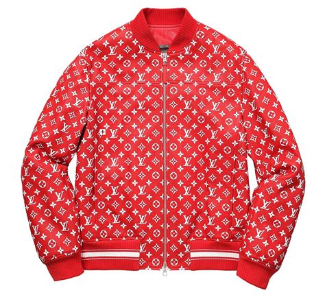 lv supreme varsity jacket|louis vuitton monogram varsity jackets.